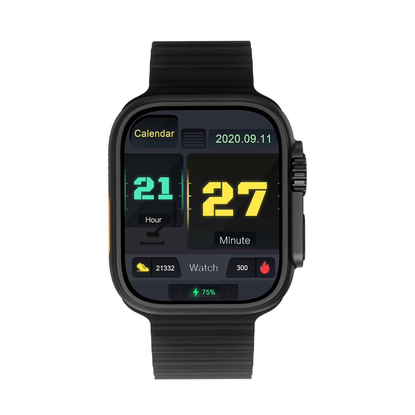 GS M9 Ultra mini smartwatch heart rate call scanning payment