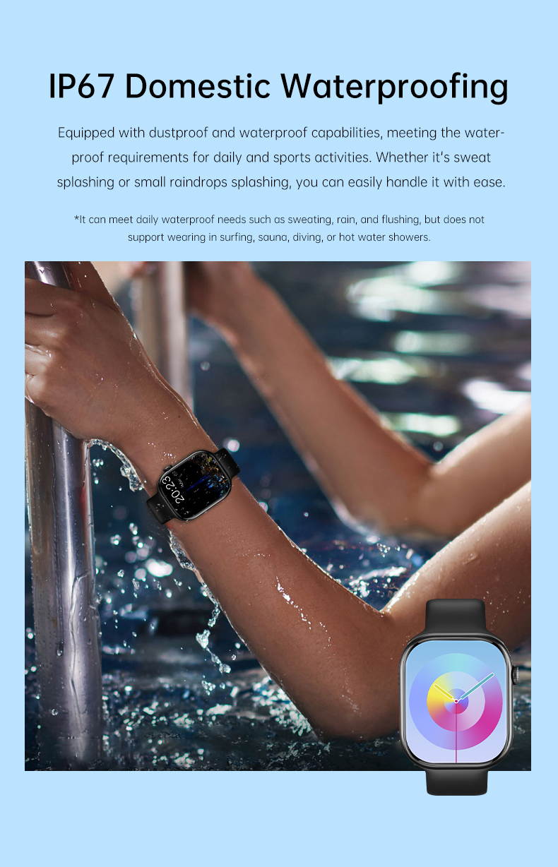 GS9 Max Huacheng Car Scan Code Payment Smart Watch Heart Rate Blood Oxygen Bluetooth Call Book Bracelet