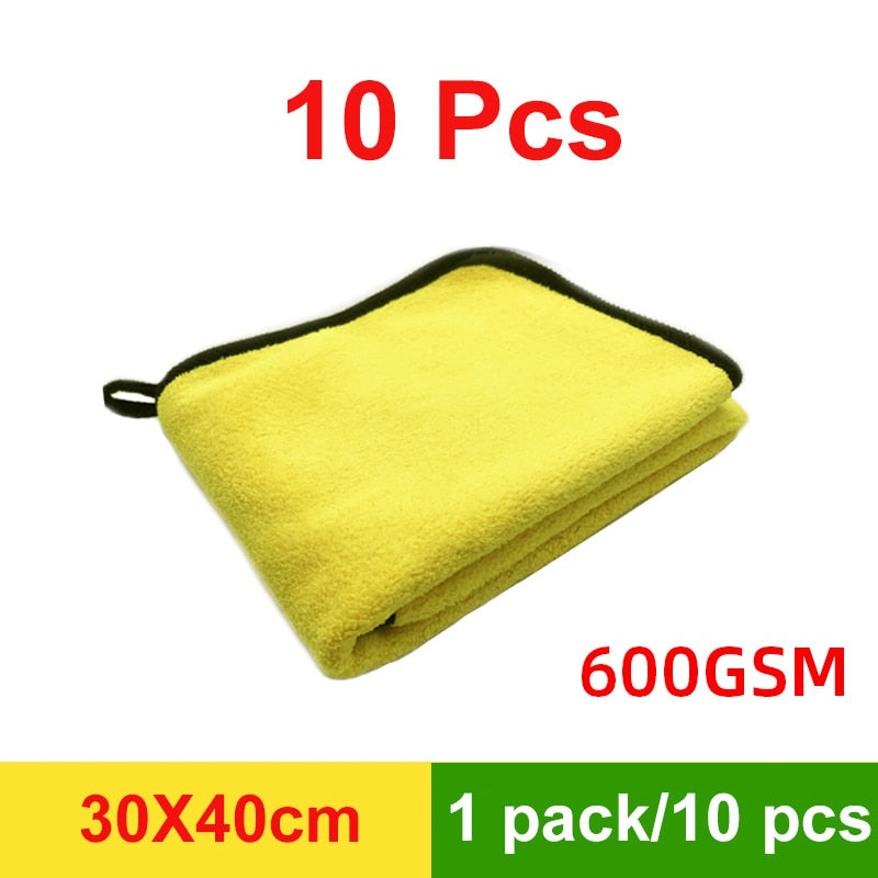 Microfiber Towel Car Microfiber Cloth Wash Towel Microfiber Cleaning Cloth Car Wash Drying Towel Auto Detailing