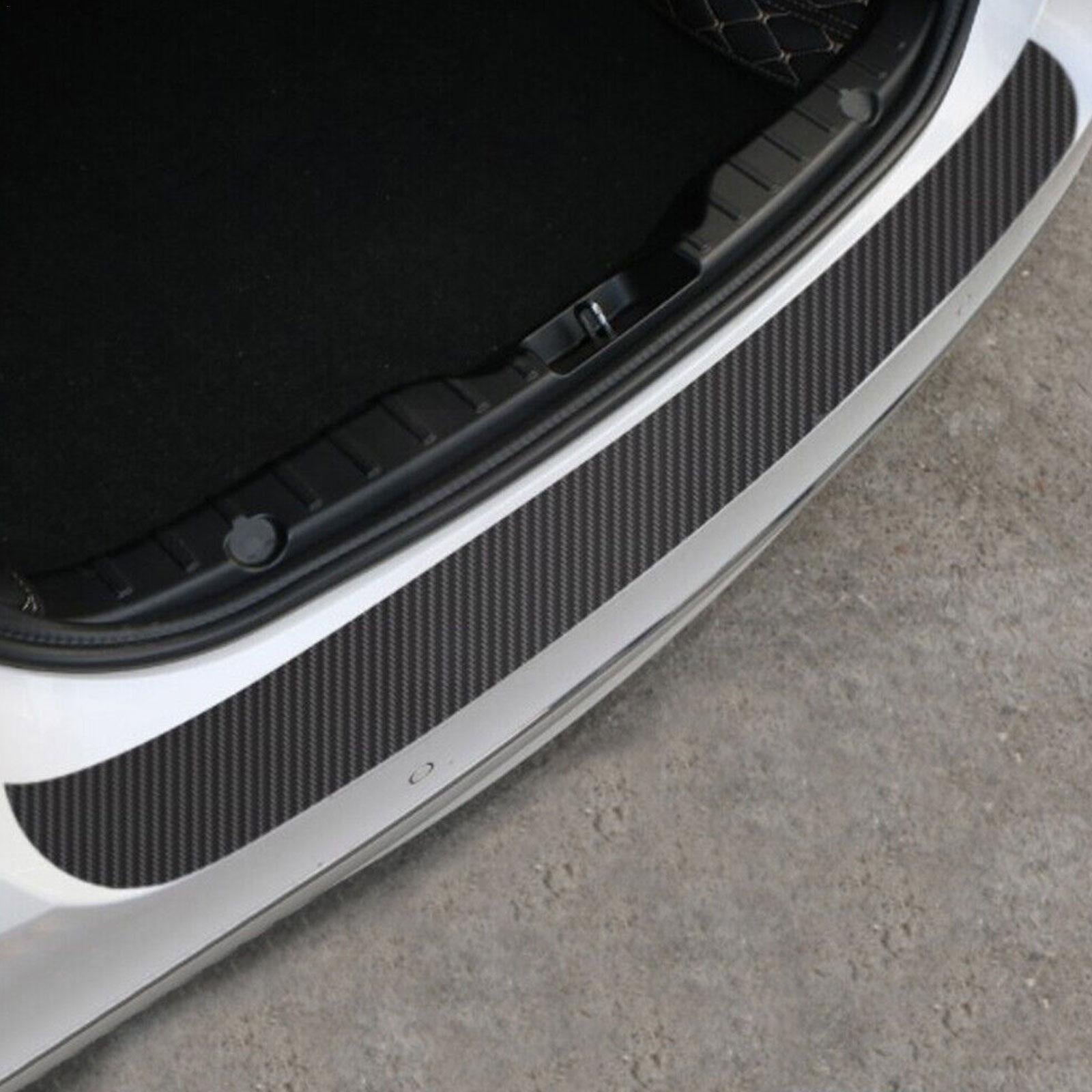 1 x car rear bumper cover sticker protective strip trunk door sill
