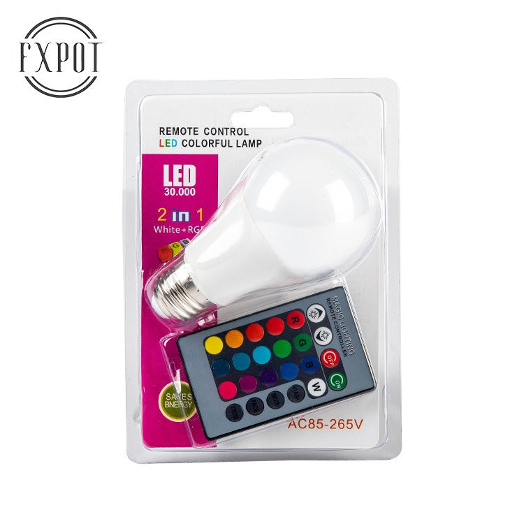 Colorful Remote Control Bulb LED Colorful RGB Bulb Bulb