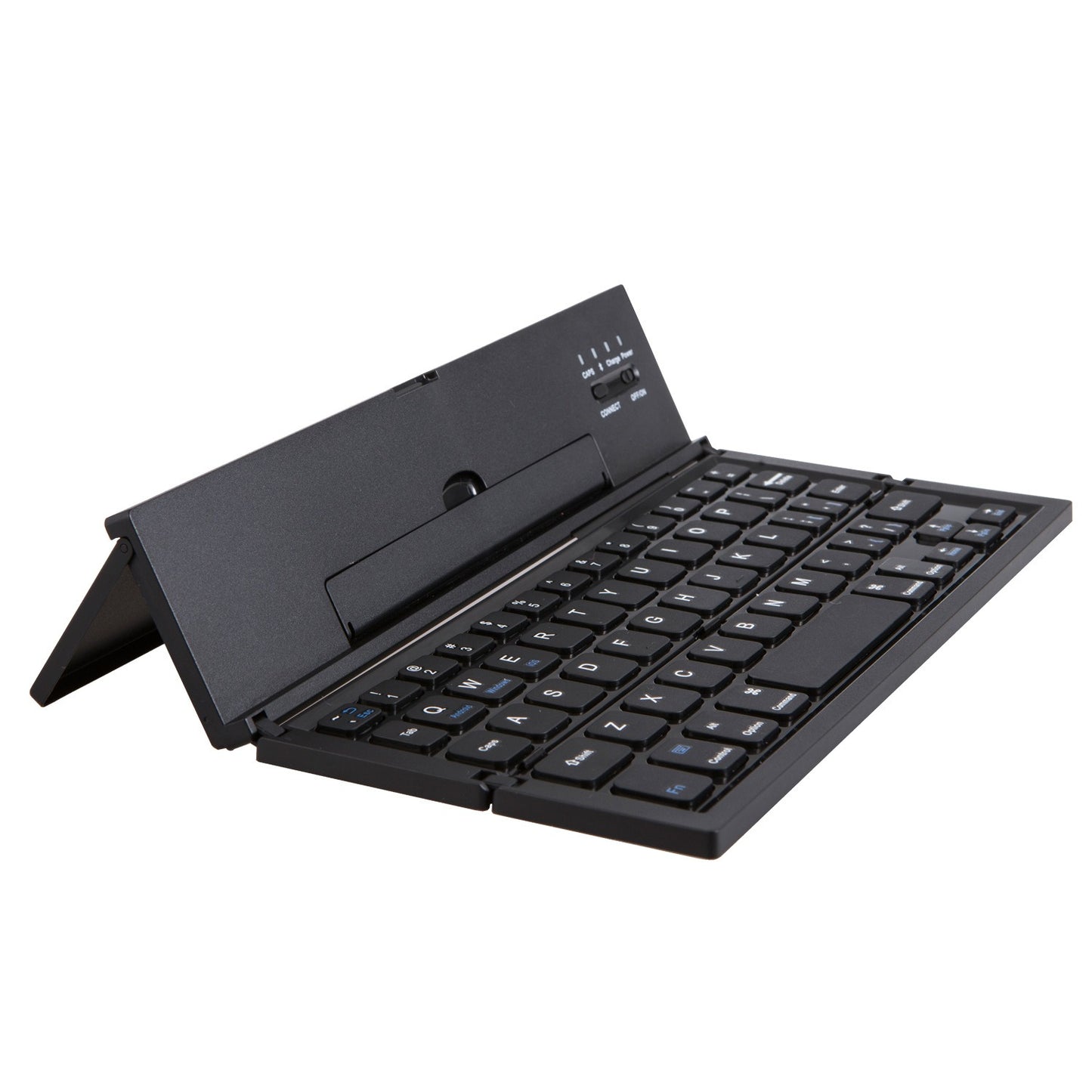 Mini blue tooth foldable pc keyboard portable notebook three fold keyboard for business laptop pad computer