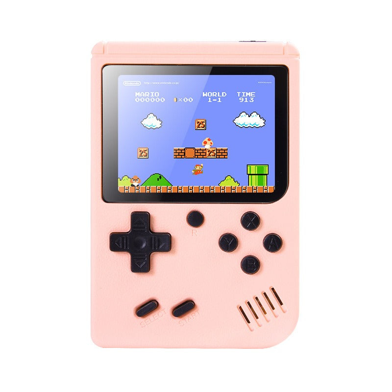 Macaron handheld game console for children and students nostalgic toys 500 in one classic mini handheld