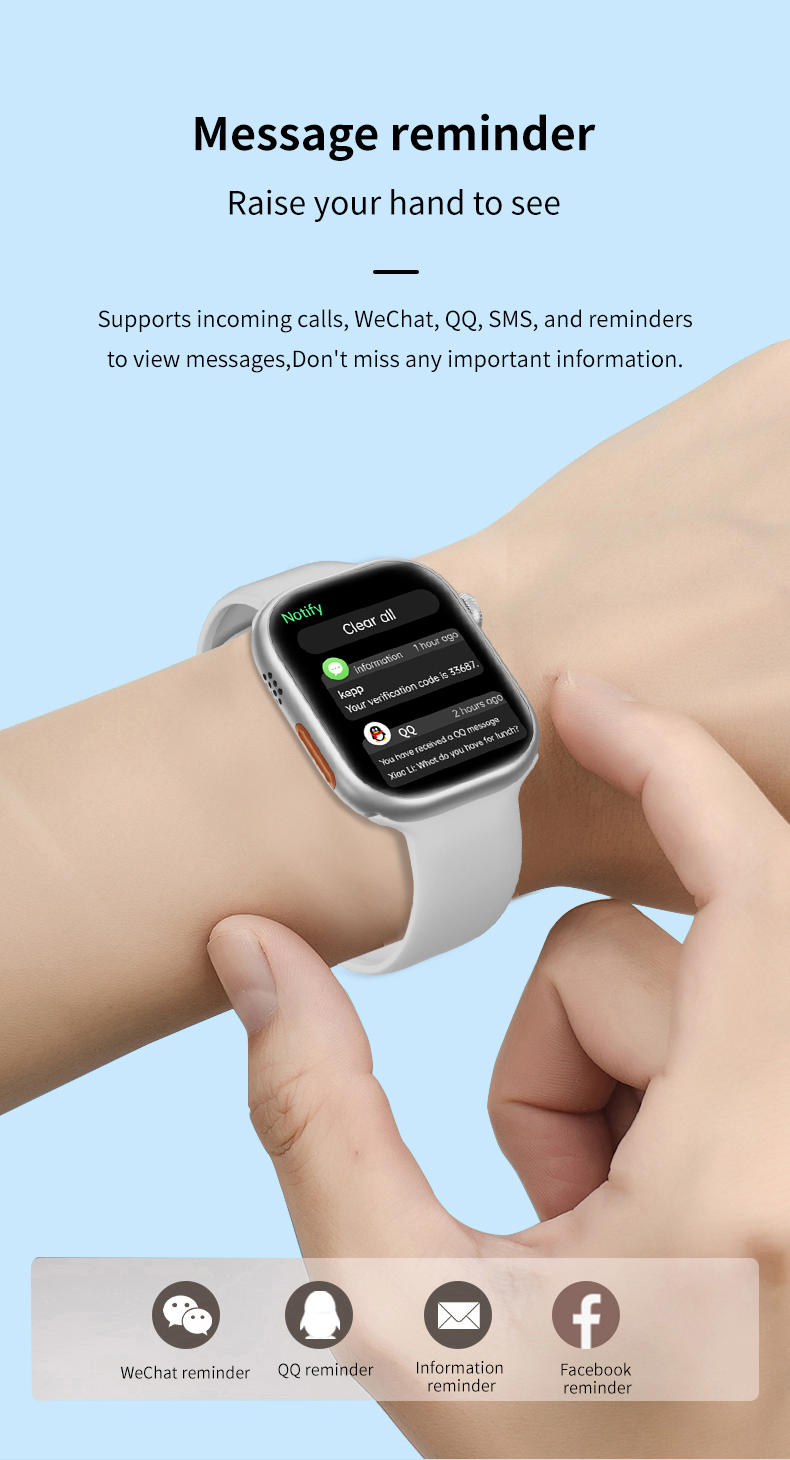 GS9 Max   Huacheng Car Scan Code Payment Smart Watch Heart Rate Blood Oxygen Bluetooth Call Book Bracelet