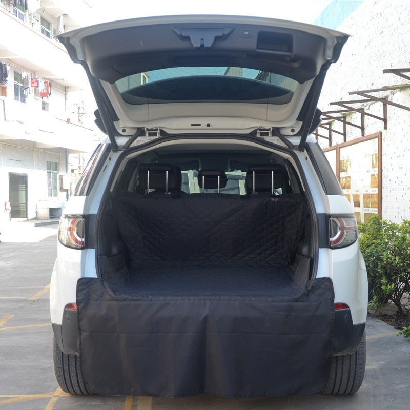 Car Trunk Pet Mat Trunk Mat Pet Seat Cover Waterproof Oxford Cloth Dog Cat Rear Seat Cover Rear Car Protection Pad