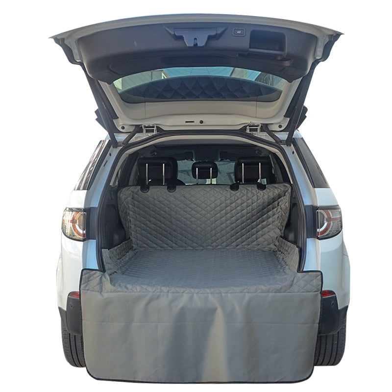 Car Trunk Pet Mat Trunk Mat Pet Seat Cover Waterproof Oxford Cloth Dog Cat Rear Seat Cover Rear Car Protection Pad